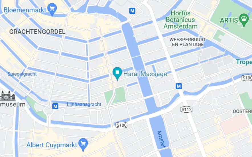 Kaart met locatie Harai
